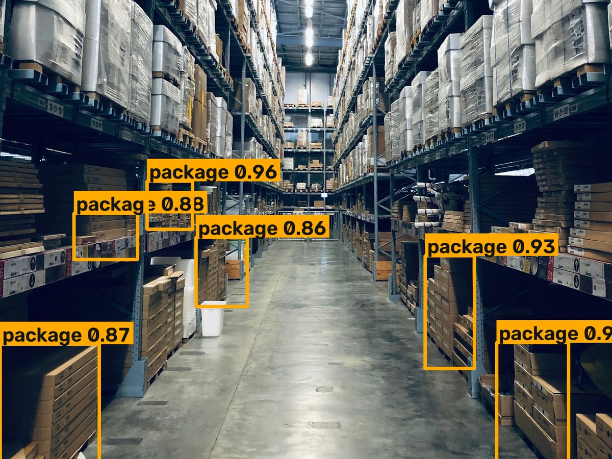 Human / Package Recognition Model